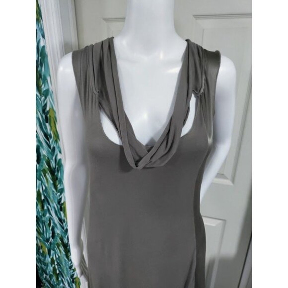 My Tribe Asymmetrical Raw Hem High Low Dress L - Picture 2 of 12